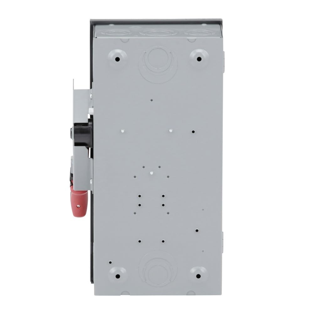Square D by Schneider Electric Square D - HU362 Heavy Duty Safety Switch, Non-Fusible, 60-Amp, 600V, 3-Pole, Indoor