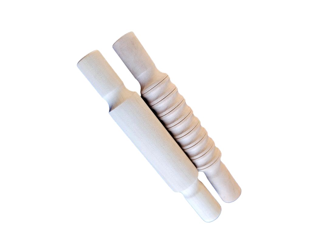 Roller Massage Stick and Shin Conditioning Roller 2 Pack (Muay Thai Kickboxing Equipment, Boxing Gear, MMA Gear, Body Massage Gear and Equipment, Physical Therapy for Shin Splint Relief