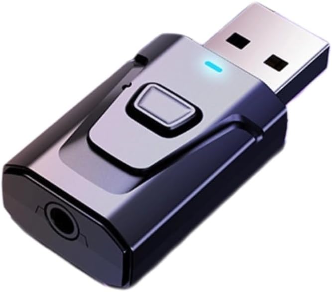 GAHQB 5.0 USB Bluetooth Transmitter for TV with Clear Sound Quality Plug and Play Stable, Bluetooth Adapter