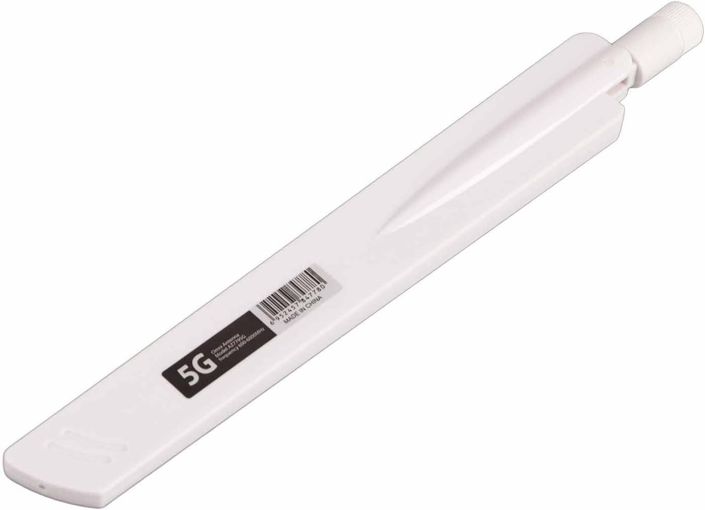 Walfront AZ7795G 18dbi 5G High Gain Antenna SMA Antenna Directional Full Band Antenna for Routers Monitoring (White)