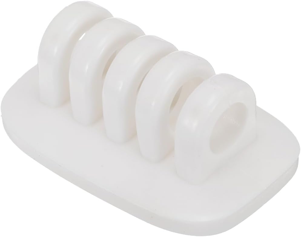 HARFINGTON Cable Clips Silicone Cable Management for Cord Organizer Cable Clips Bedroom Nightstand Wire Desk Table