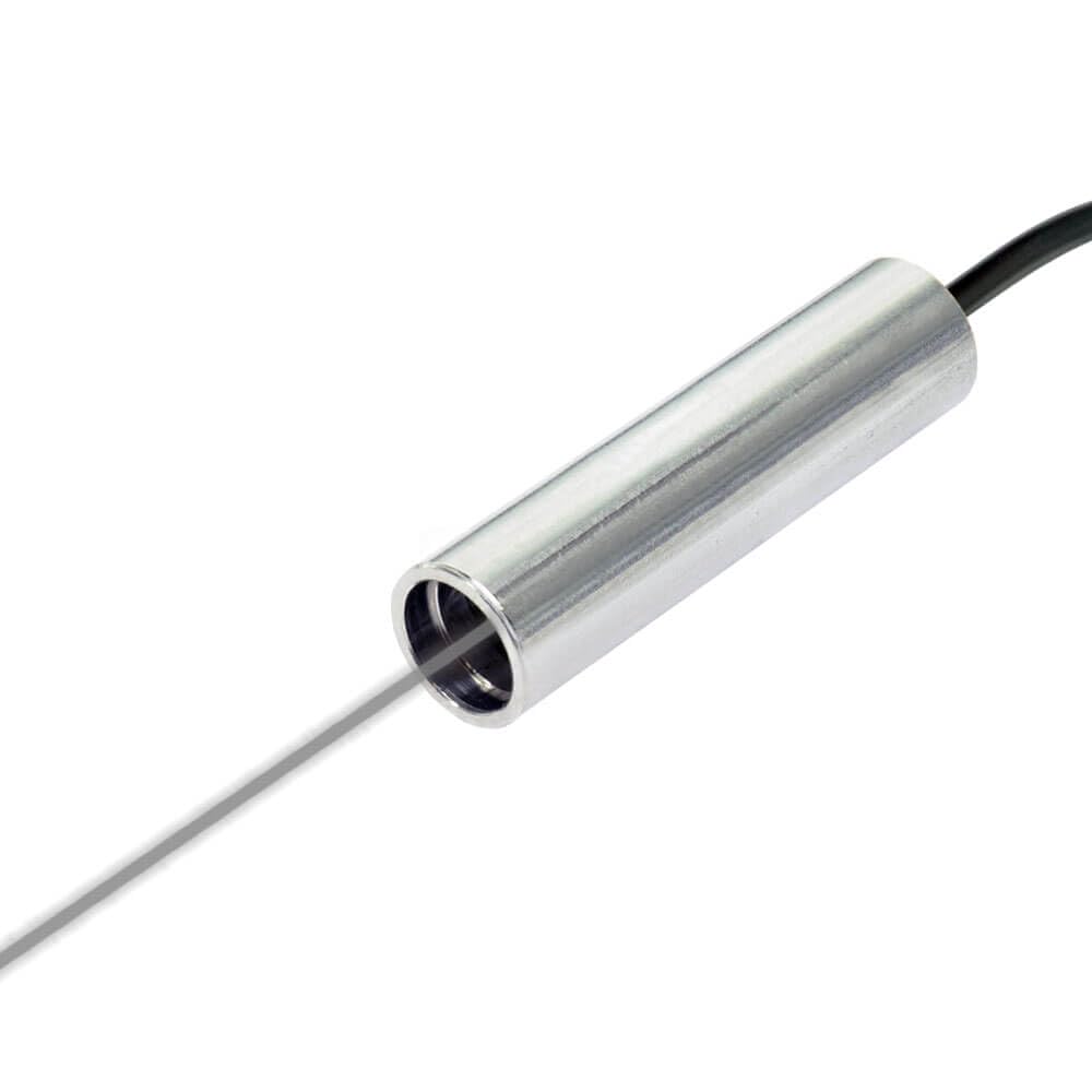 Quarton IR Circular Dot Laser Module, 1050nm Class 1, 3~6VDC, 0~1 meter working distance, VLM-1050-60 LPO - Industrial Laser for Medical, Laboratory, Machine Vision