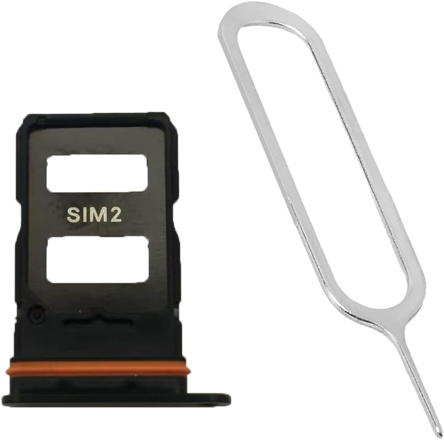 AceSoft 13 Substitutable Excellent Upgraded Standard Dual SIM Card Tray Holder + SIM Card Ejection Pin Compatible