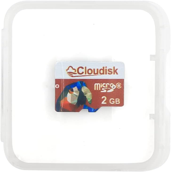 Cloudisk Pack 10 2GB C6 (2GB) of Parrot-Prime Micro SD Card Flash Memory Card with SD Adapter, Card Reader