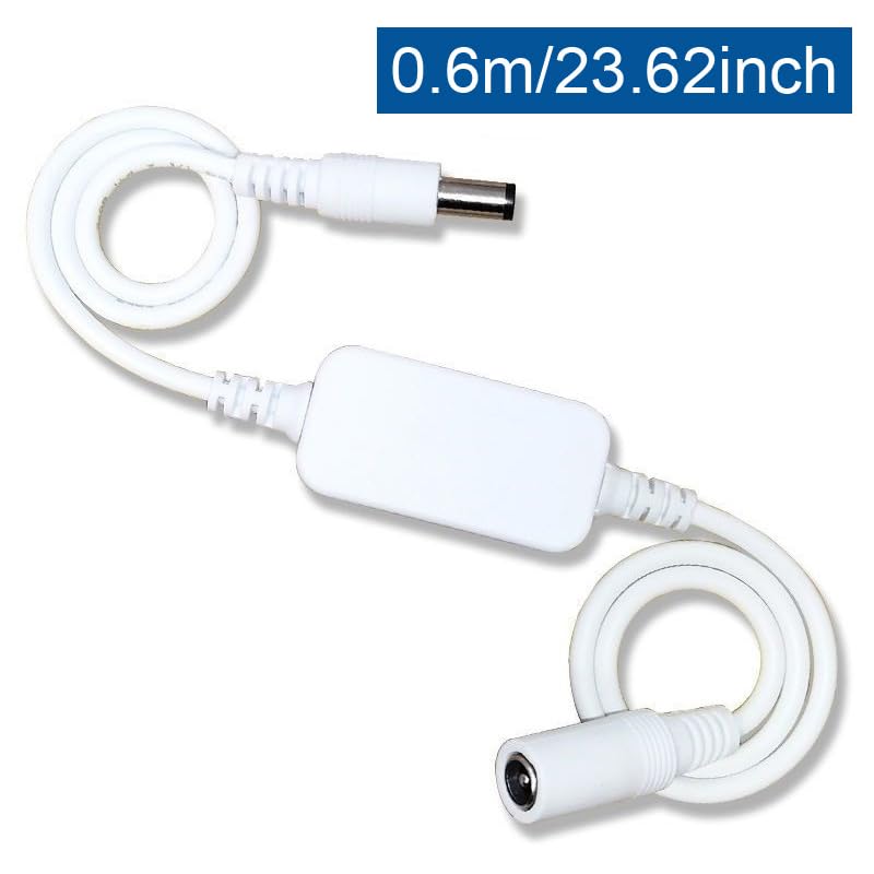 ThtRht 2 Pack 5.5mm 2.1mm Reset 24 Programmed Router Rebooter DC Cable with x Plug Wi-Fi Device Hrs Auto Reboot Refresh