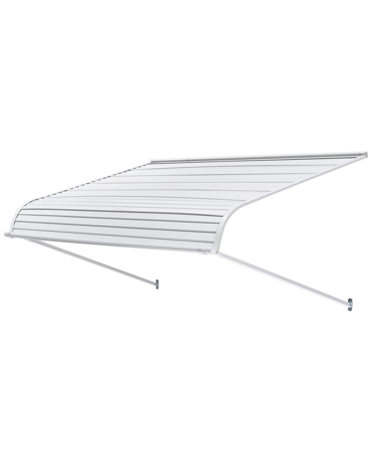 VEVOR Aluminum Awning 60 x 42 in, Durable Window Awning Door Canopy, Lightweight and Stable Aluminum Awnings for Doors Exterior Rain Snow Sunlight Protection for Door Entrance Windows Patio Porch