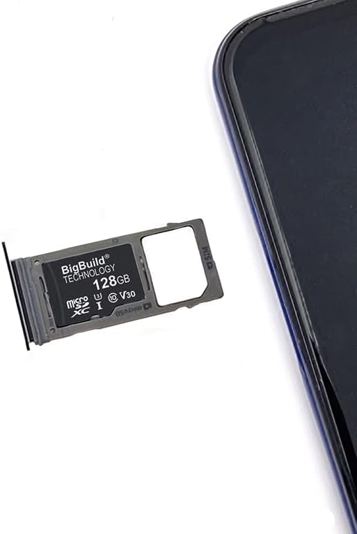 BigBuild Technology 128GB 100MB/s U3 A01/A01 A02/A02s, A03/A03s/A03 Ultra Fast microSDXC Memory Card for Samsung Galaxy
