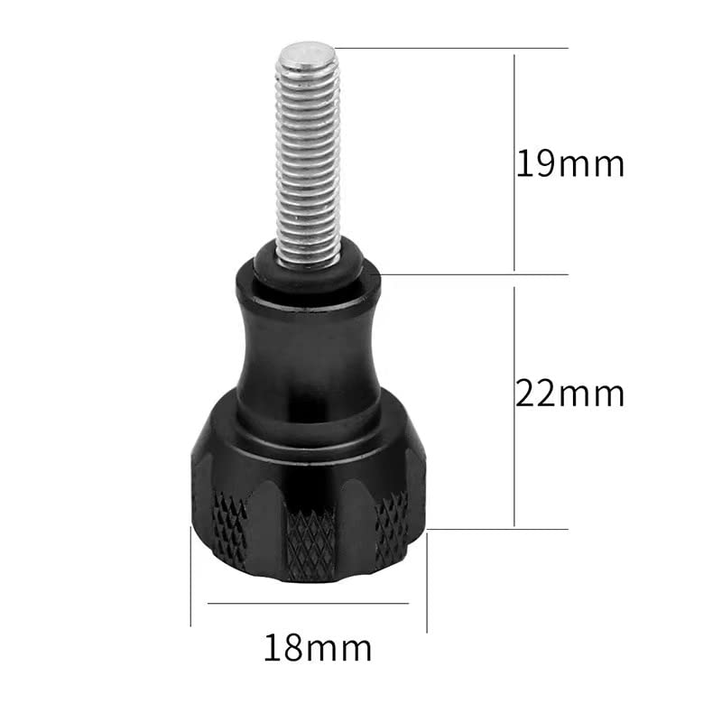 VIZEMO Set 11, 10, 9, 8, 7, 6, 5, 4, 3, 3* 1* Aluminum Thumbscrew for Aluminum Thumbscrew + Wrench for Gopro Hero Gopro