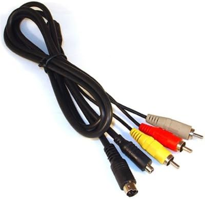 MPF Products VMC-15FS VMC15FS AV A/V Audio Video RCA S-Video Cable Cord Replacement Compatible with Select Sony