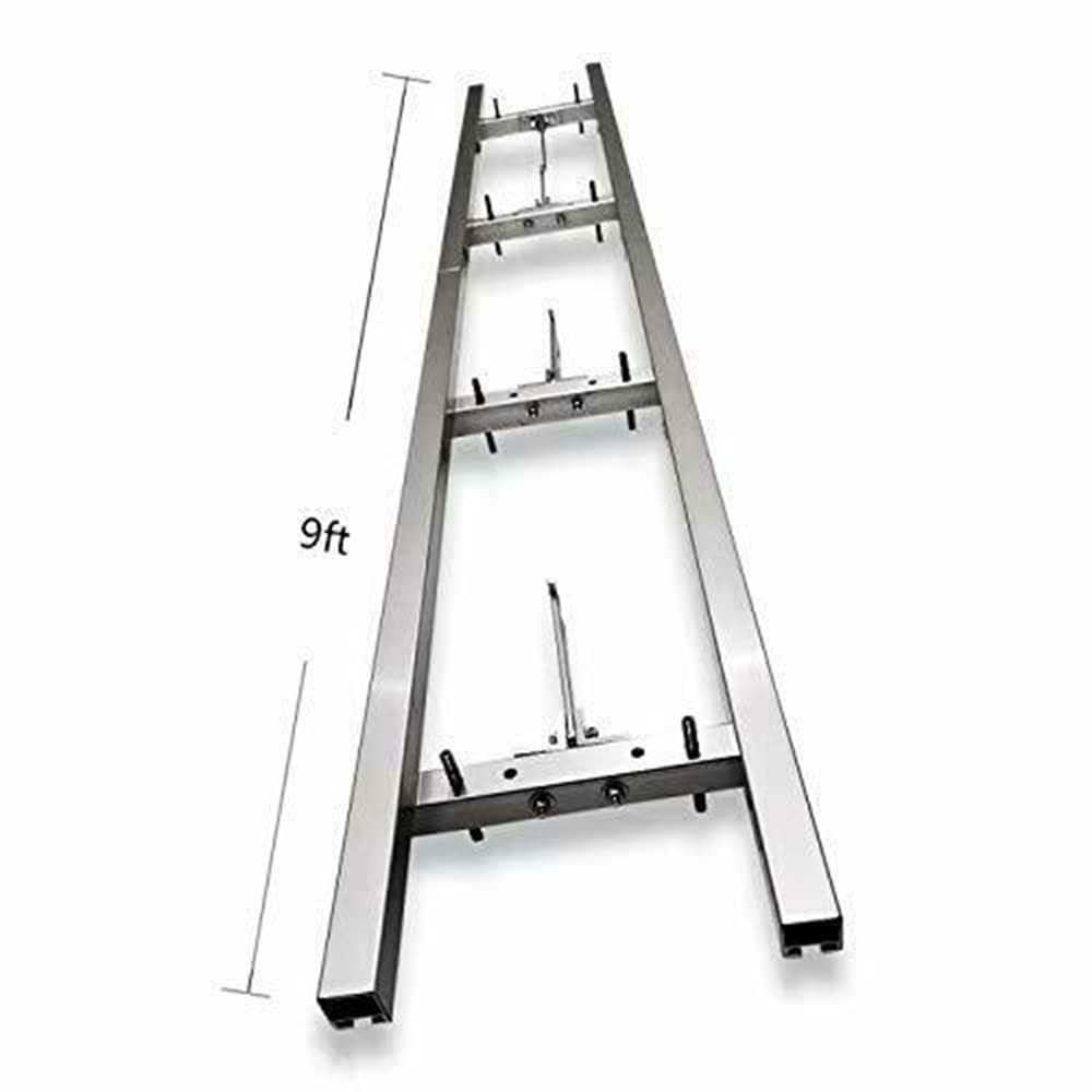 Portable Chainsaw Mill 36 Inches Planking Milling Bar Size 14 Inches to 36 Inches,with 9Ft Rail Mill Guide System