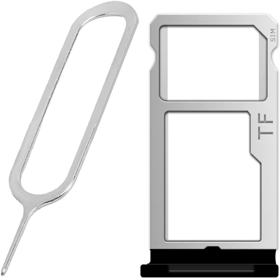 Generic C3701A Rubber Waterproof Standard Portable SIM and Memory Card Tray Holder w/SIM Card Ejection Pin Compatible