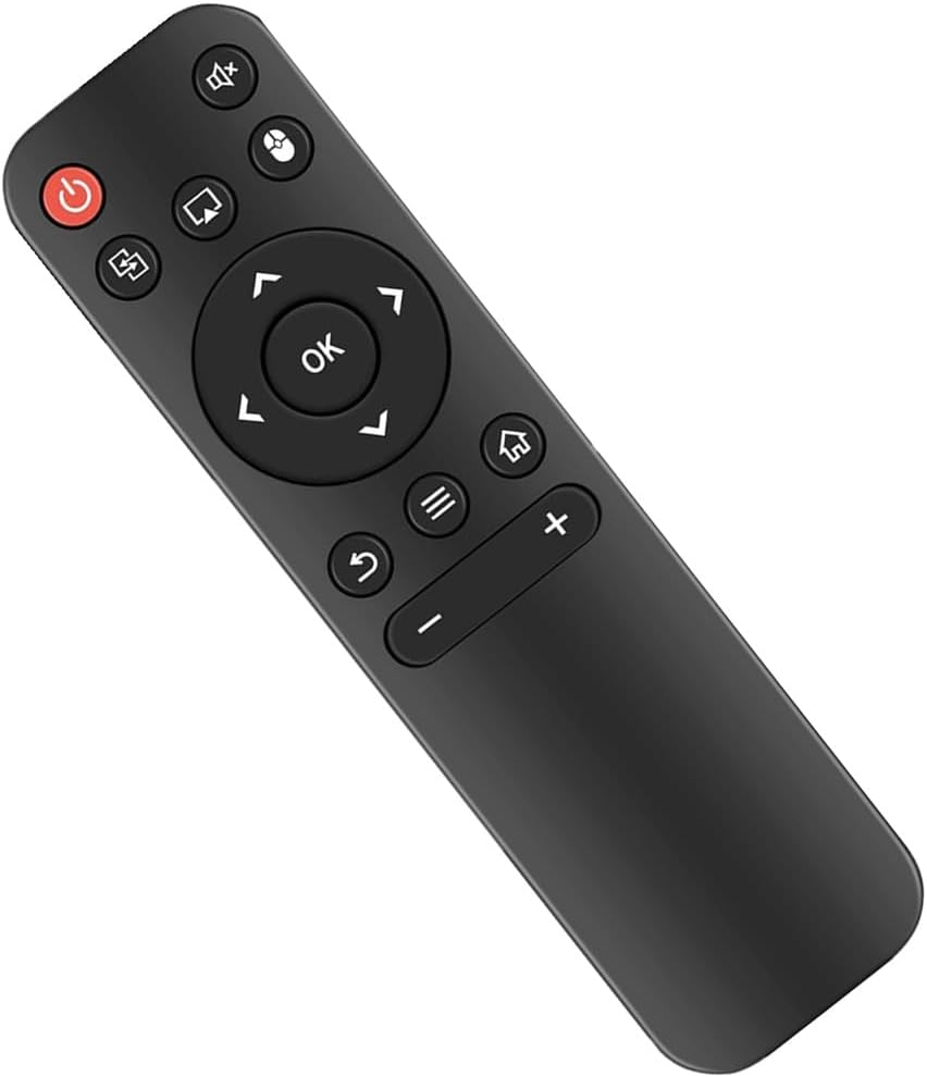 AWO P2 Replacement Remote Control Compatible for FEARWIKY Mini Movie Portable Projector
