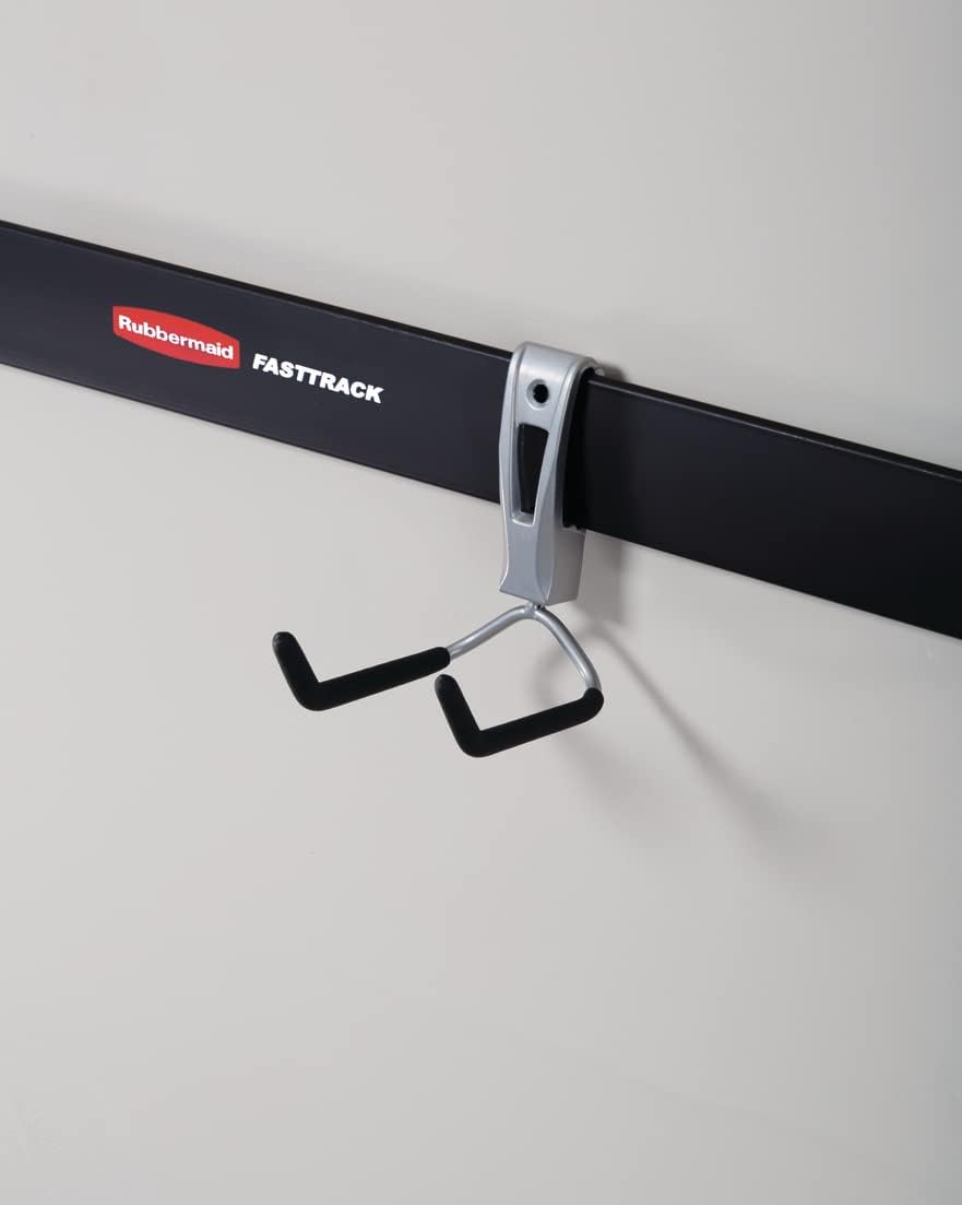 Rubbermaid FastTrack Cord Hook - Heavy-Duty Garage Storage for Cords, Ropes & Hoses