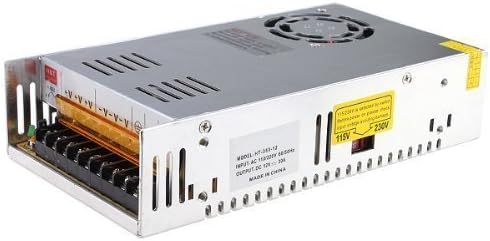 12V 30A 360W 3D BMOUO DC Universal Regulated Switching Power Supply for CCTV, Radio, Computer Project, LED Strip