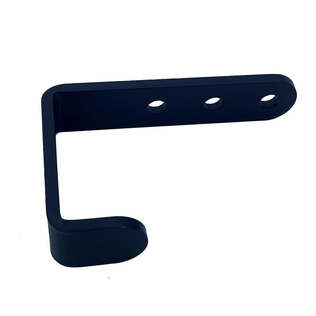 4 Pcs Black Heavy Duty Metal j Hooks for Hanging 230 lbs, Wall Mount Hook for Hanging Garage Storage Home Office Gym Sports Equipment, Tool Organization,Small U Hooks (L)