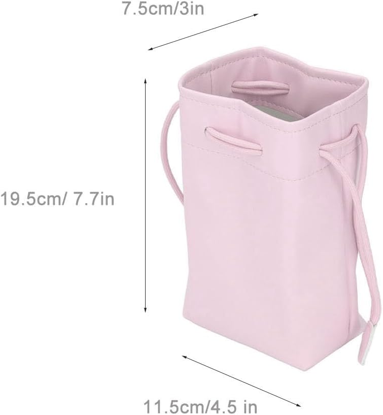 Dpofirs Digital Camera Case, Drawstring Bag, Vintage DSLR Camera Bag, Soft Lens Case Gadget for Traveling, Camera