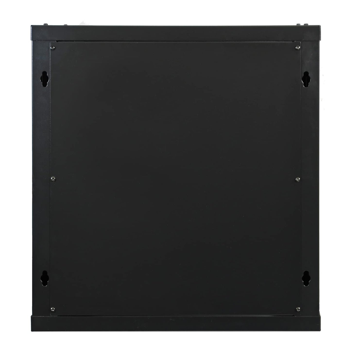 12U Professional Wall Mount Network Server Cabinet Enclosure 19-Inch Server Network Rack Low-Profile Black