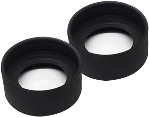 SKYPRO 2PCS 26mm Aperture Shiel for Microscope Telescope Eyepiece Eye Piece Rubber Eye Cups