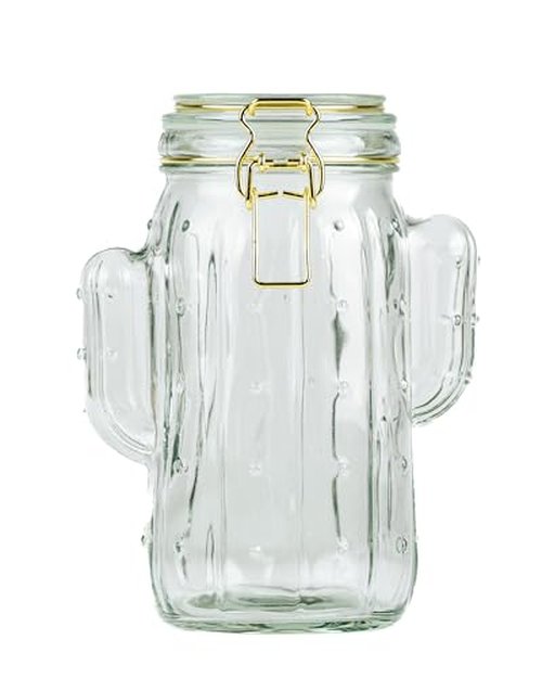 10 Strawberry Street Saguaro Hermetic Jar, set of 3, clear
