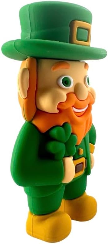 Westmon Works Lucky Irish Leprechaun Figurine - Pocket-Sized Good Luck Charm Keepsake | Durable PVC for Desk or Carrying