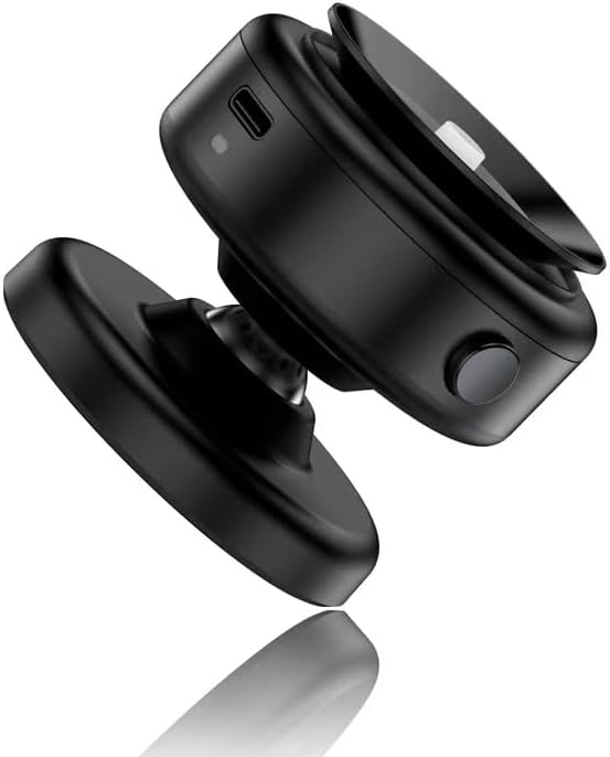 Boxgear 15W 360 N52 1) for MagSafe Wireless Charger Car Mount, Adjustable Magnetic Suction Phone Mount, Vacuum Phone