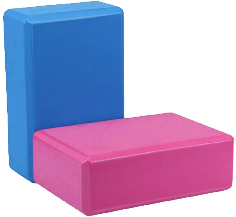 4 Pcs High Density EVA Foam Bricks Yoga Foam Exercise Blocks (4 Pcs)