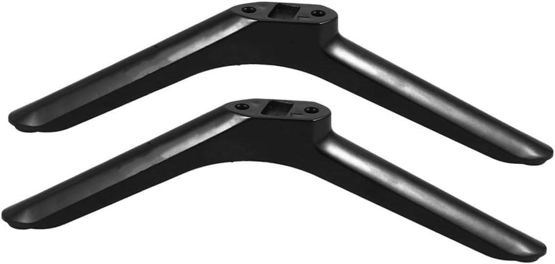 KALLORY 55-inch Universal Tv Stand Pedestal Feet Mounting Screws for LCD LED Tvs Heavy Duty Plastic Television Support