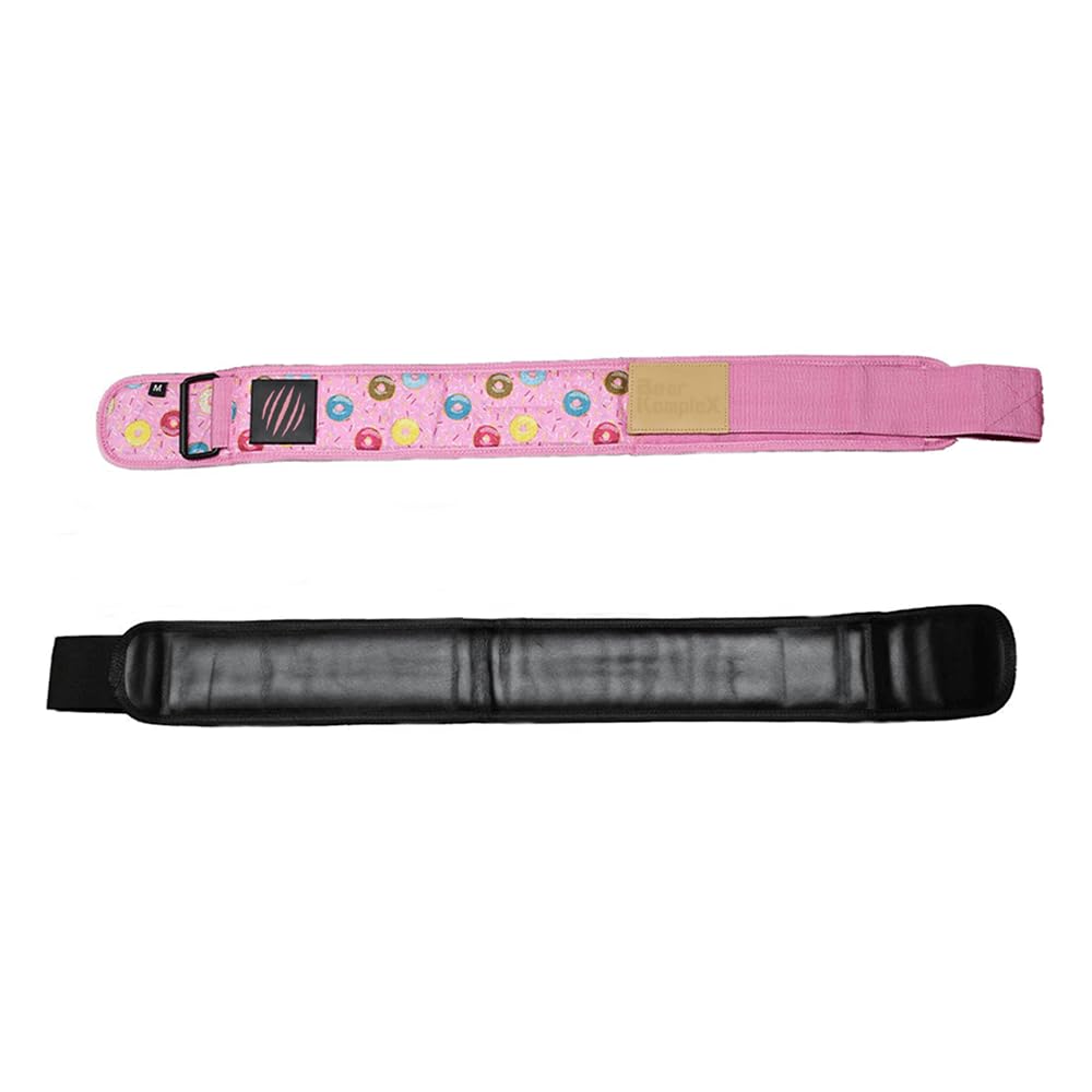 Bear KompleX Premium Leather APEX Weightlifting Belt, Abdominal & Back Support, Powerlifting, Squats and Weight Training, Low Profile, Firm Back Easily Adjustable.