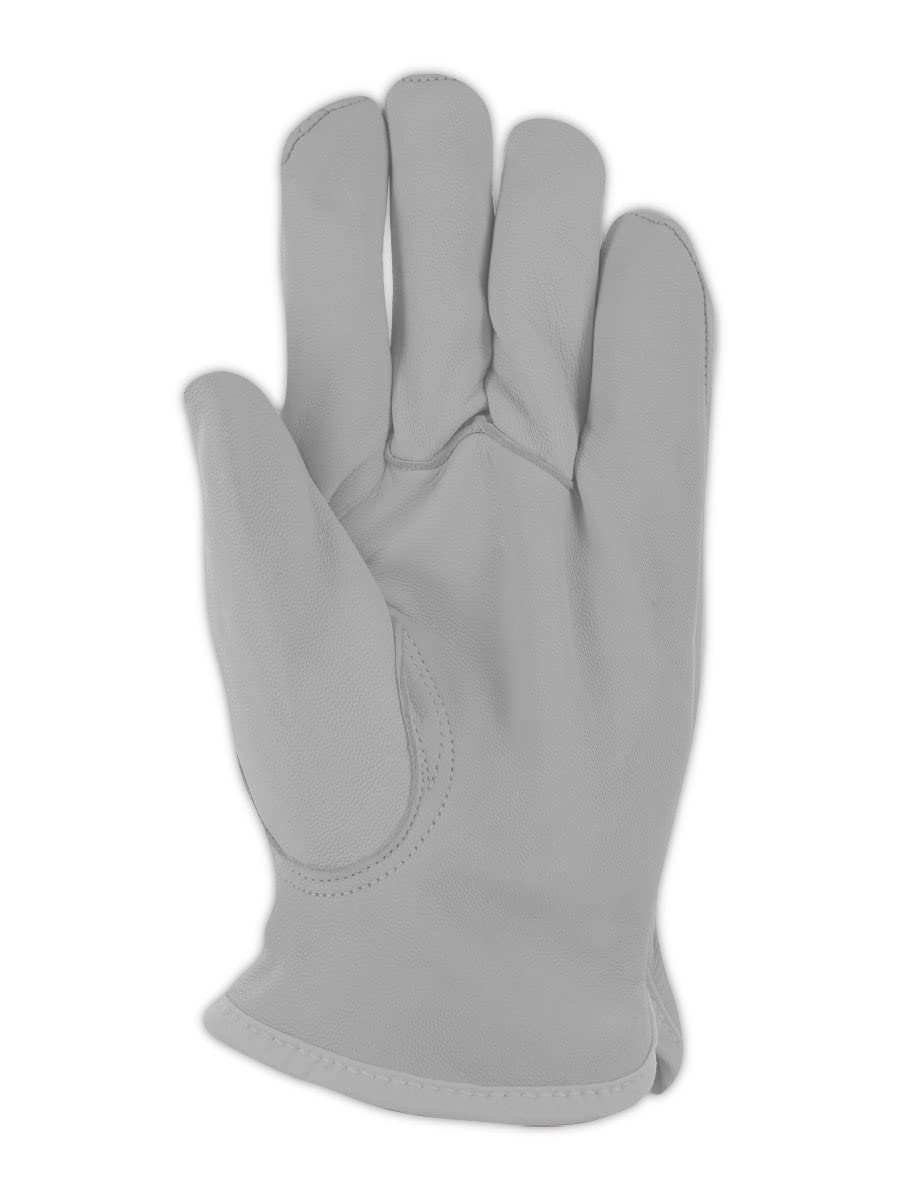 MAGID CutMaster ANSI A5 Arc-Rated Kevlar-Lined Leather Drivers Glove, 12 Pairs, Size 8/Medium (1255KV4)