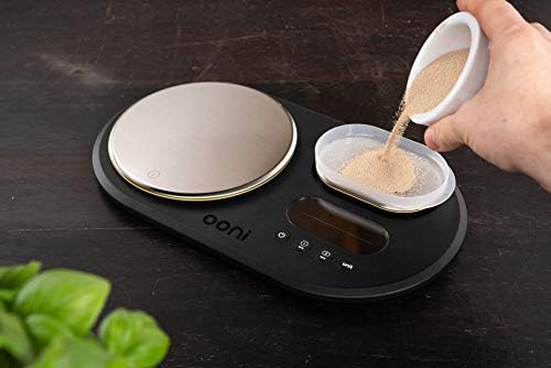 Ooni Dual Platform Digital Scales - Precision Baking & Cooking Scales with LCD Display - Ideal for Pizza Ovens