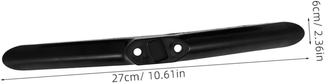 Kichvoe 55 Inch Tv Stand Base Legs for Tvs Stable Black Plastic Television Holder Stand with Screws Replacement for LCD