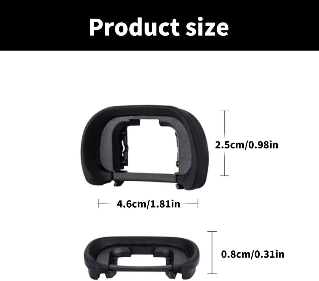 APGLSXY EP18 Silicone Eyecup Eyepiece for Cameras Protects Viewfinder from Dusts and Scratches