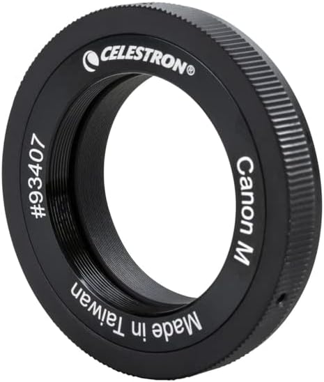 Celestron 93407 42mm Canon M-Mount T-Ring with Diameter Thread - for Terrestrial and Celestial Imaging, Compatible
