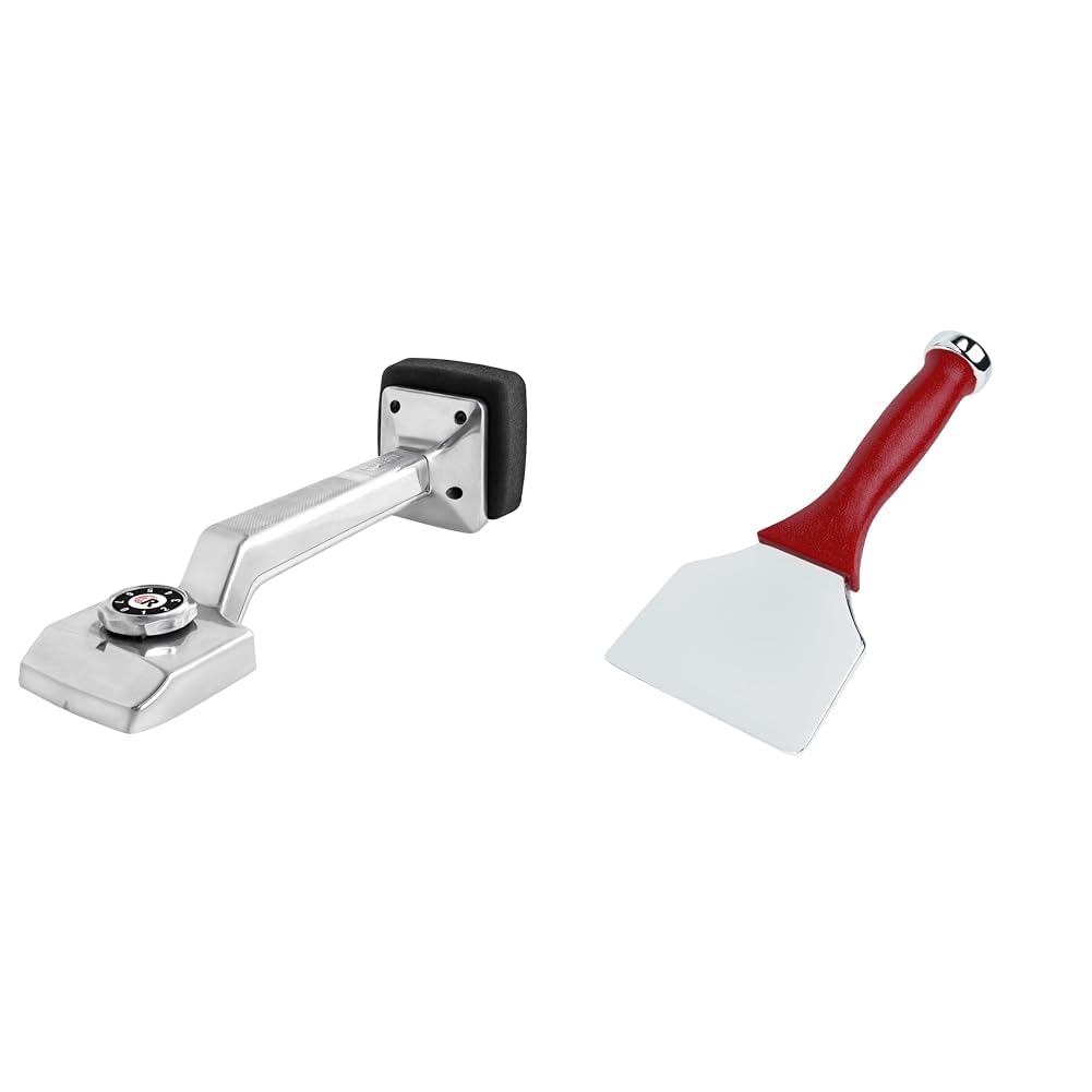 ROBERTS Carpet Tools Deluxe Knee Kicker 10-412-2 Silver and Extra Wide Carpet Tucker Stair Tool Chrome-Plated Steel
