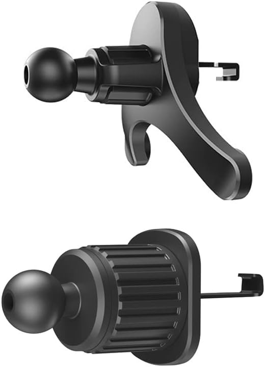 ThtRht 2 Pack 0.67in 17mm Air Vent Clips Universal Car Mount Joint Ball Head Base Stander Grip Holder Air Outlet Hook