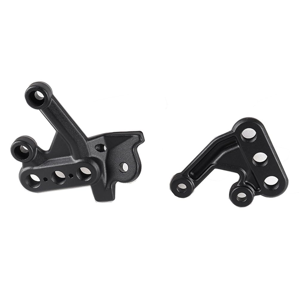 Foot Pegs Bracket Surron Foot Rest Brackets Motorcycle Footbracket CNC Aluminum Foot Peg Pedal Bracket Kit for Light Bee Sur-Ron S/X Dirt Bike black