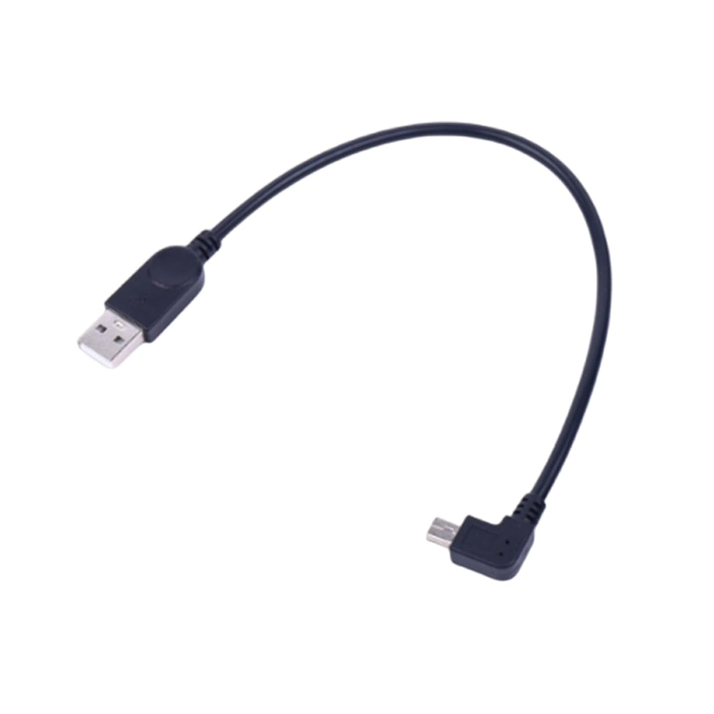 KADSXIYA 30cm 5Pin MP3 USB to Right Angled USB Power Charging Cable Data Transfer Wire Line for Digital Cameras