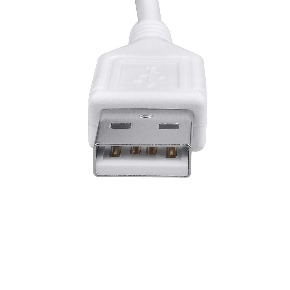 Dysead 3.3ft S-100 White Micro USB Power Charging Cord Cable Lead Compatible with Sound Oasis White Noise Machine