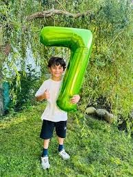 Number 6 Balloon - 40 Inch Light Green Birthday Decoration | Perfect for Party Supplies