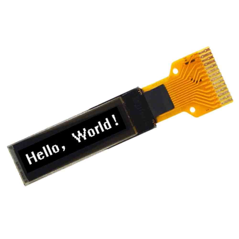 Senzooe 0.63 inch 120x28 SSD1312 OLED LCD screen IIC driver