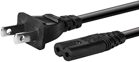 FitPow PBAR1US1BLK AC in Power Cord Outlet Socket Cable Plug Lead for Sonos Playbar Soundbar Wireless Speaker TV Sound