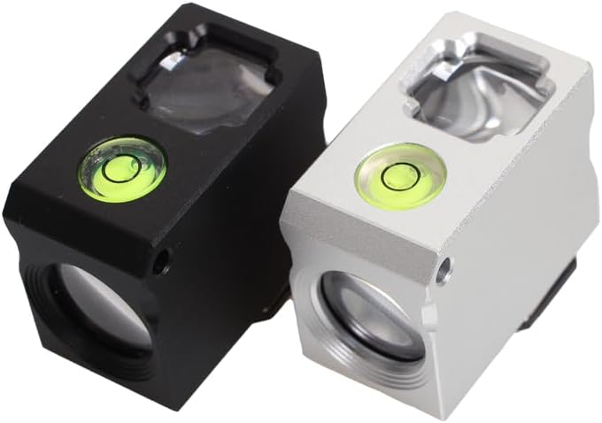 MsCalido Universal Camera Metal Viewfinder, Waist-Level, Hot/Cold Shoe Interface, Film Camera Compatible (Plastic