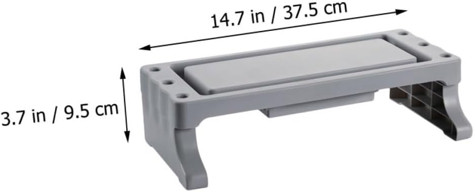Desk Hutch Organizer for Home Office - Laptop Shelf & Storage