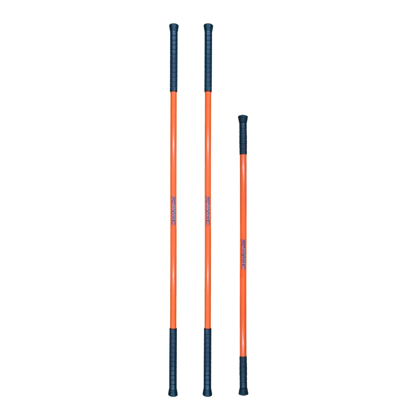Stick Mobility 3 Stick Training Bundle | Mobility Stick to Improve Flexibility, Mobility, and Strength with Active Stretching for Golf, Running, Fitness, Pickleball, and More