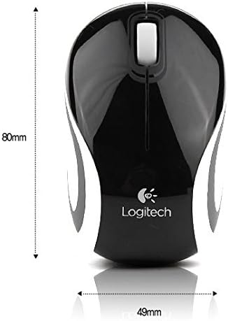 Logitech M187 Wireless Mini Mouse - Portable Design for On-the-Go