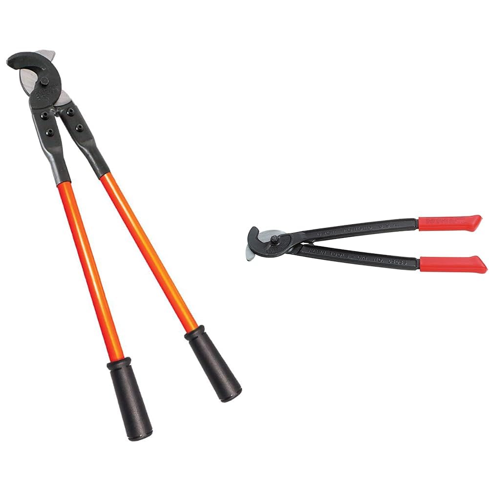 Klein Tools Cable Cutters (63041) and Utility Cable Cutters (63035)