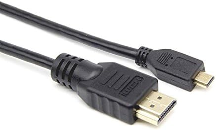 MZSell 5 4K HDR-CX405, HDR-CX455, HDR-CX675, FDR-AX33, FDR-AX53, FDR-AX100 Micro HDMI to HDMI - Feet, Support Full HD