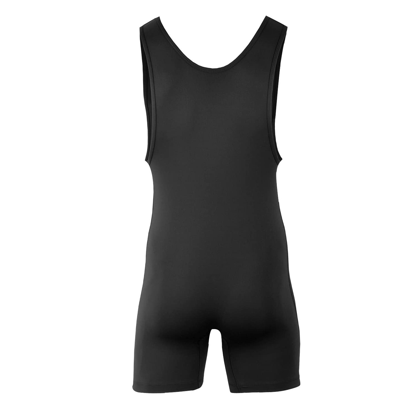 Roar Athletic Men's Wrestling Singlet Suit Bodywear Uniform for Men and Youth, Powerlifting and Exercise Equipment (Black, Youth Large)