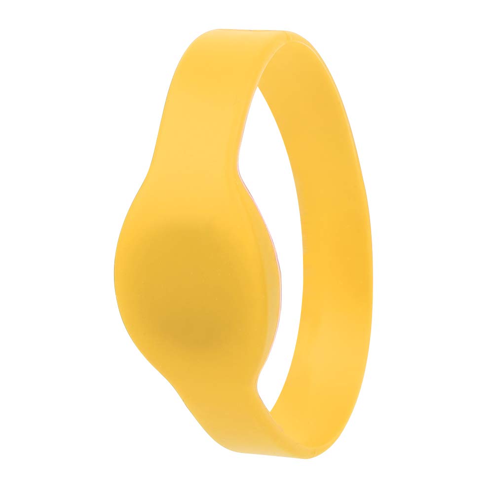 Dioche RFID Wristbands 13.56MHz Silicone Waterproof 10 Pack – Rewritable NFC IC Access Control Bracelets, Contactless Smart Wrist Bands for Gym Pool Sauna Hotel Events, Durable Reusable Entry Bands