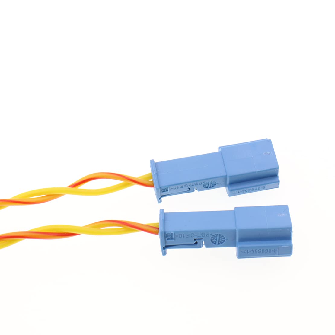EIDRAN 2 Speaker Stereo Connector Adapter Wiring Cable Splitter Y Harness Compatible with BMW Pol